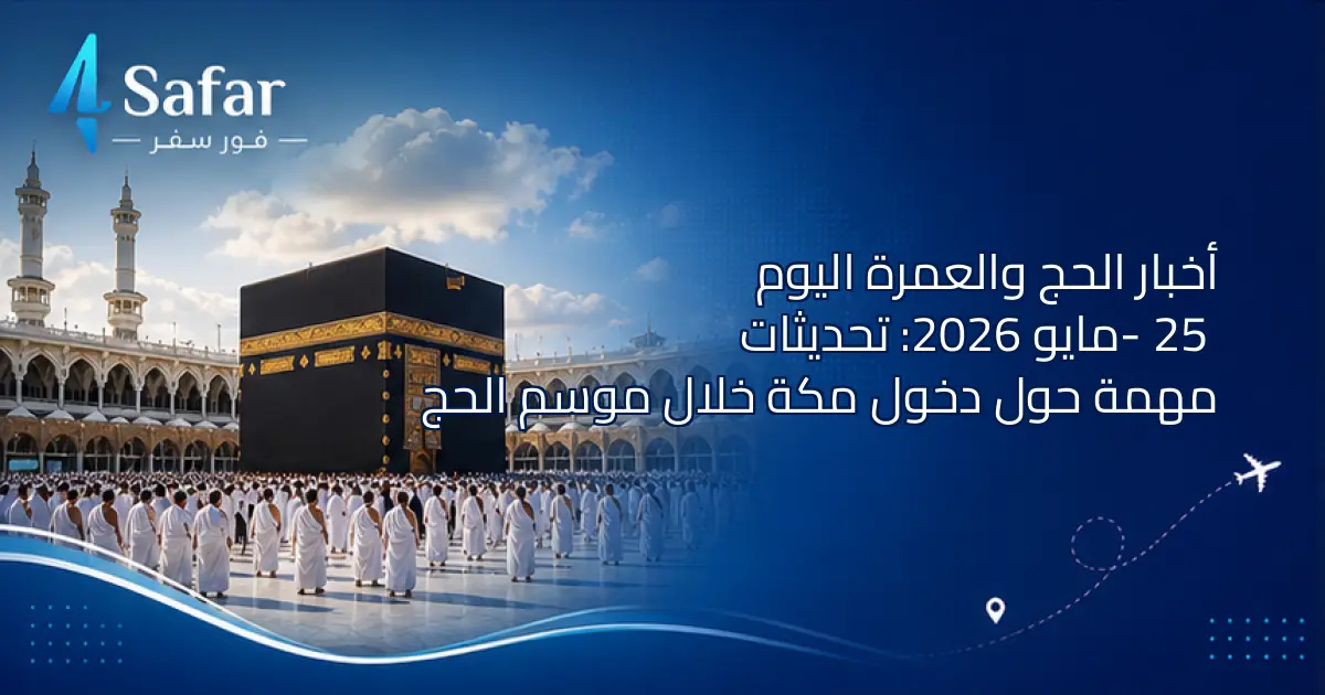 Image of Makkah during the Hajj season with pilgrims